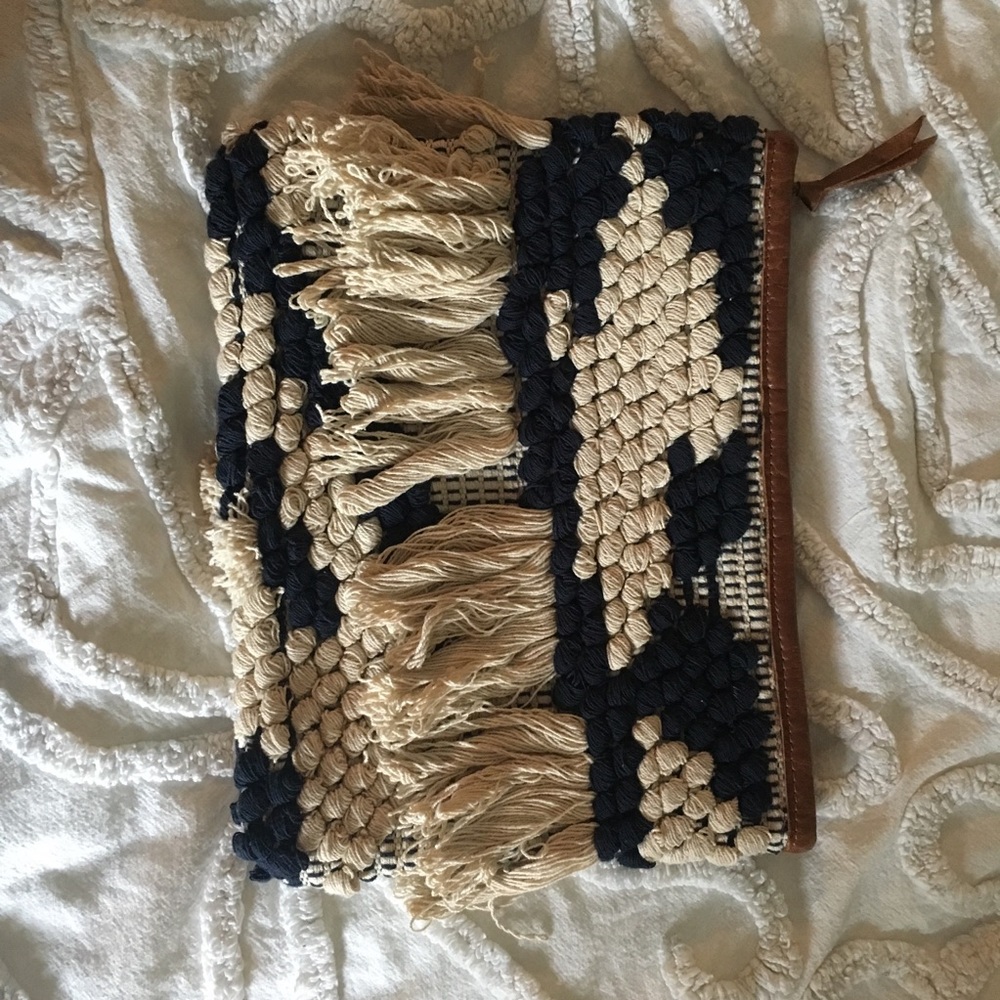 Boho Tasseled Clutch